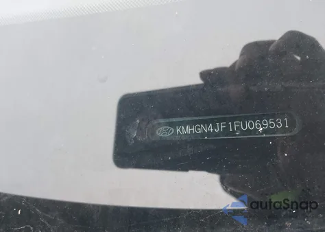 2015 Hyundai Genesis 5.0 z USA, uszkodzony, nr VIN KMHGN4JF1FU069531